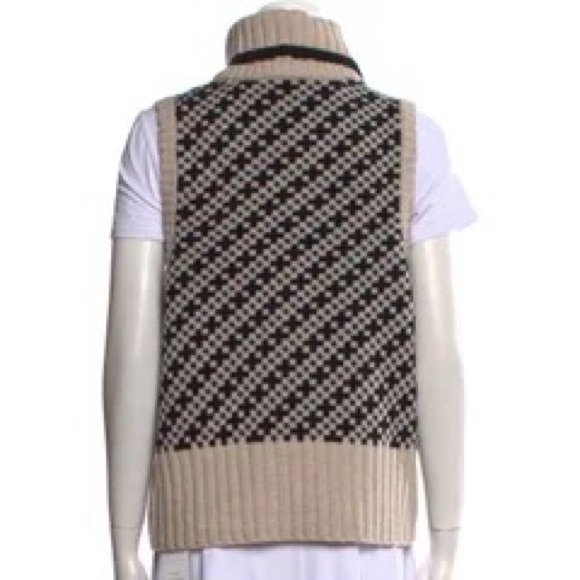 Me+Em Sweater Vest with detachable turtle neck. Size Large. - Picture 2 of 8